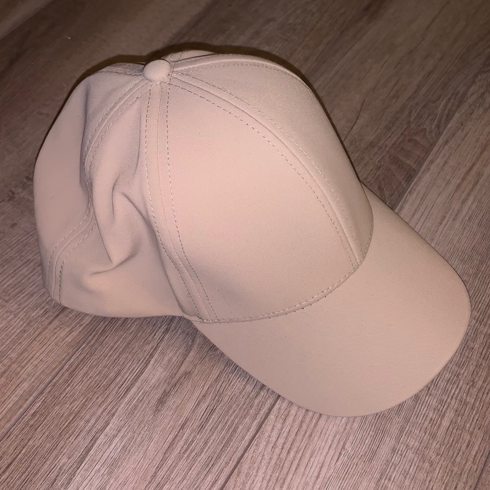 Beige Baseball Hat